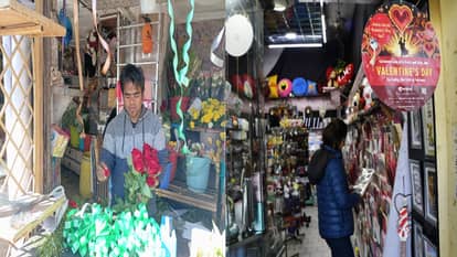Demand for flowers increases ahead of Valentine's Day; preparations begin in Shimla markets.