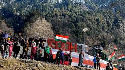Jammu: People of Keran Valley of Kupwara celebrated democracy