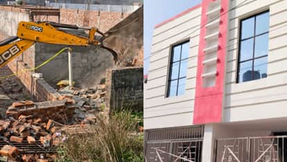 BDA bulldozer demolished illegal structures and four buildings sealed in Bareilly