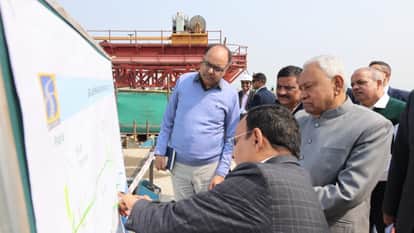 Bihar News : CM Nitish Kumar visit Kacchi Dargah Bidupur to inspect works patna bihar vaishali news