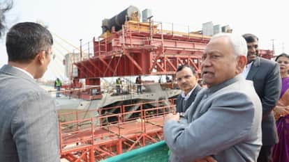 Bihar News : CM Nitish Kumar visit Kacchi Dargah Bidupur to inspect works patna bihar vaishali news