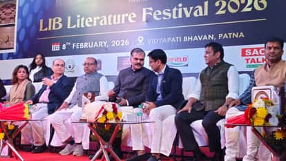 Bihar News : Let's Inspire Bihar Literature Festival ips ig vikas vaibhav Patna Bihar