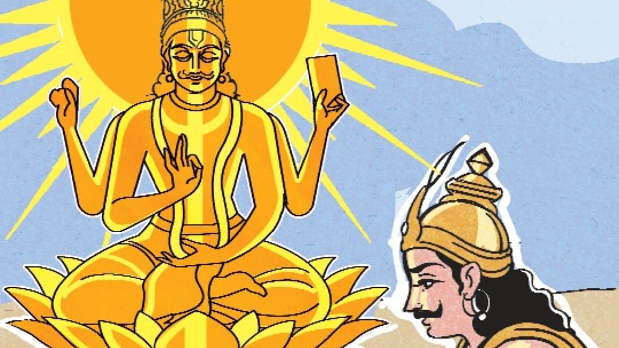 cultural story from religious text sun worship can cure disease