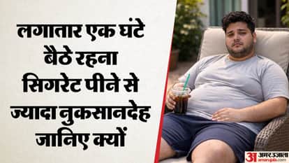 UP: Sitting for an hour continuously can be more dangerous than smoking cigarettes, not moving the body can in