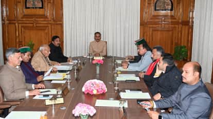 Himachal Cabinet Meeting under the chairmanship of CM Sukhu sunday know all the decisions