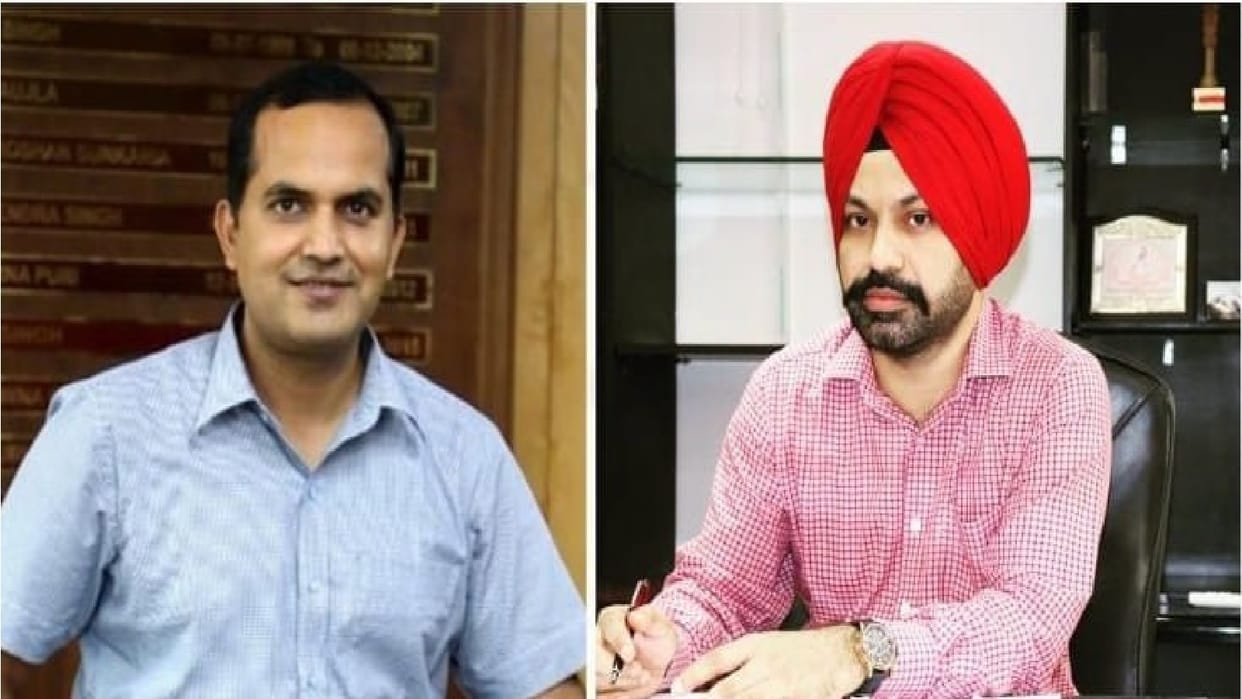 two IAS officers, Kamal Kishore Yadav and Jaspreet Singh, have been suspended In Punjab