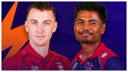 eng vs nep live cricket score t20 world cup 2026 group c england vs nepal t20i match updates today