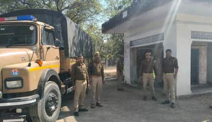 Chitrakoot young woman who went to temple was held captive and raped villagers torched the accuseds motorcycle