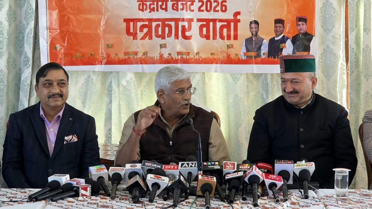 Union Minister of Culture and Tourism Gajendra Singh Shekhawat Press conference Shimla