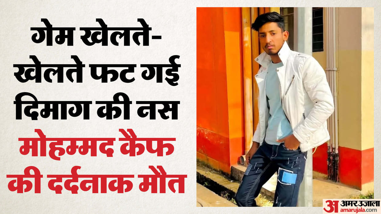 man in Meerut died after playing online game and suffered brain hemorrhage