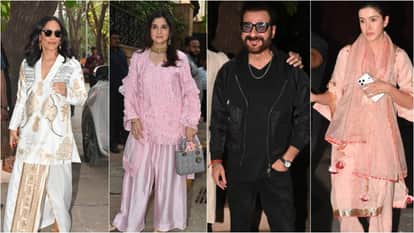Kareena To Bhumi Pednekkar Shabana Azmi Anil Kapoor these Celebs attend Sonam Kapoor Baby Shower Event