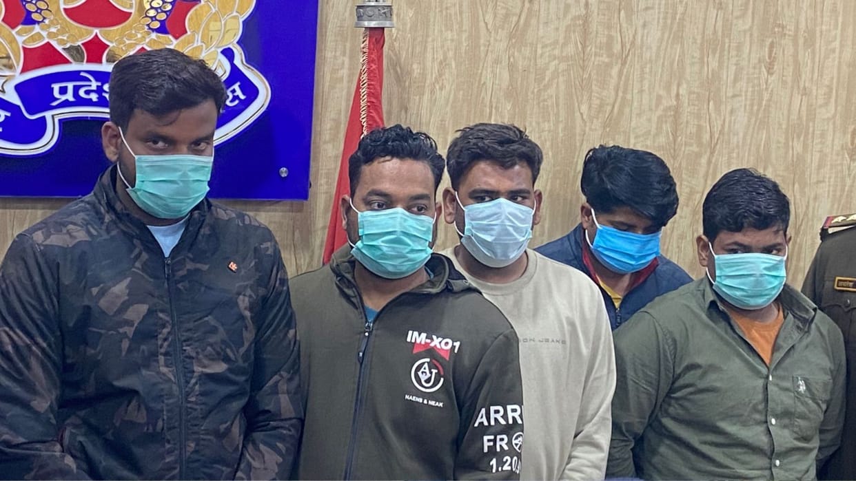 Cough syrup case Shubham Jaiswal associate Amit with Dinesh Jaiswal and three others arrested in varanasi