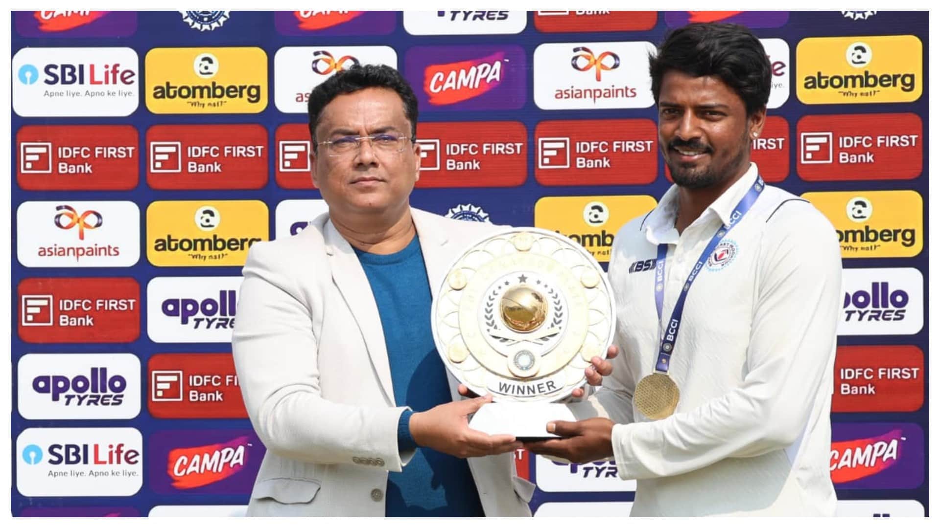 Bihar beats Nagaland in COL C K NAYUDU TROPHY PLATE final Suraj Kashyap won man of the series award