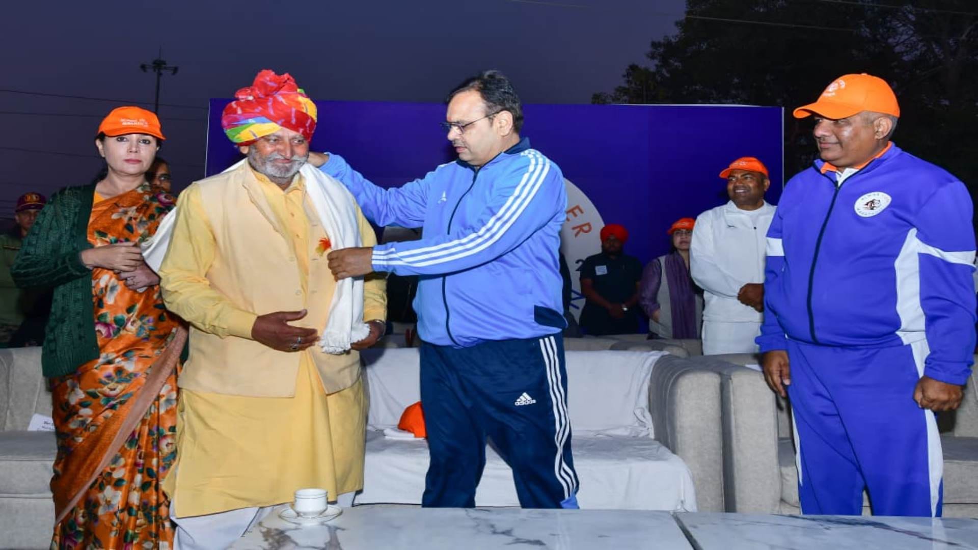 Alwar News: 18,600 runners from 8 countries participated in the Alwar Tiger Marathon 2026.