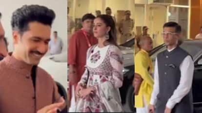 Vicky Kaushal Karan Johar And Ananya Panday Attend RSS Centenary Event in Mumbai