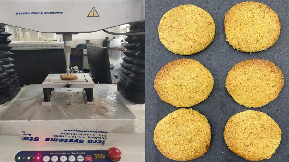 Pea shell biscuits