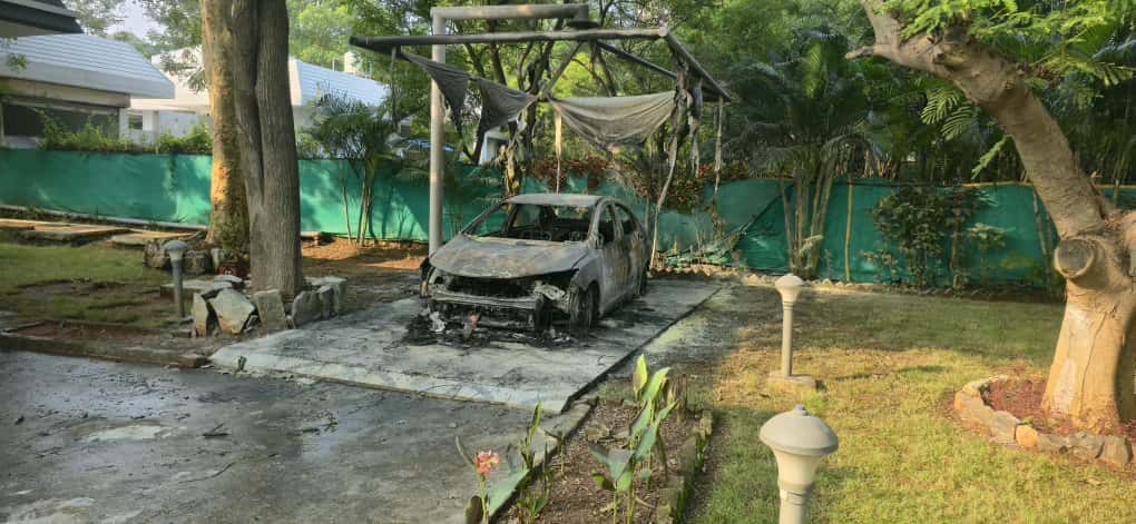 Group Commander's car torched at NSG hub, suspecting foul play; Army officers express anguish in letter to DG