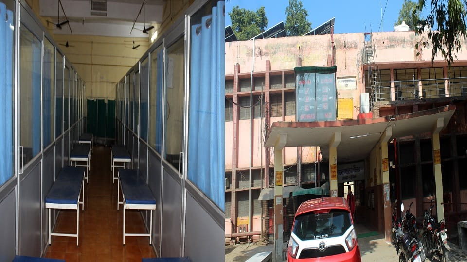 condition of Hathras TB hospital