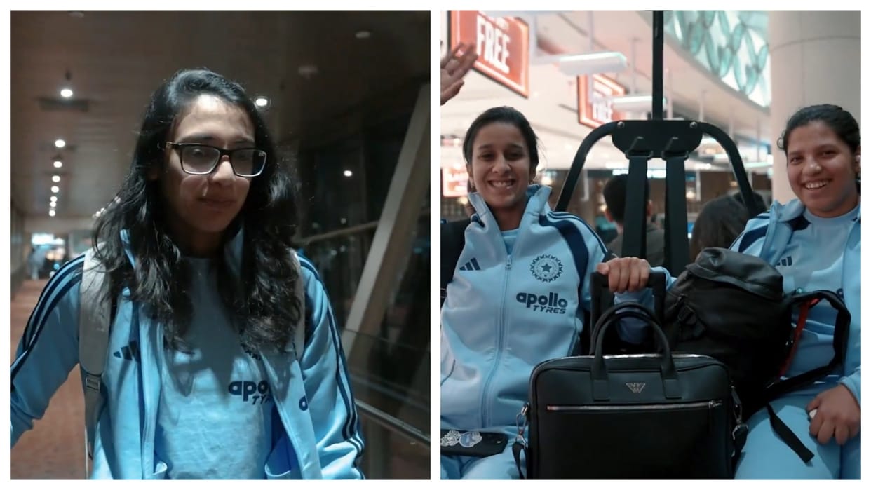 Indian women's cricket team reaches Australia for multi-format series BCCI Women share video