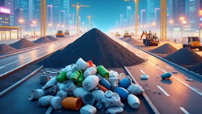 roads will be built in Bareilly using plastic waste