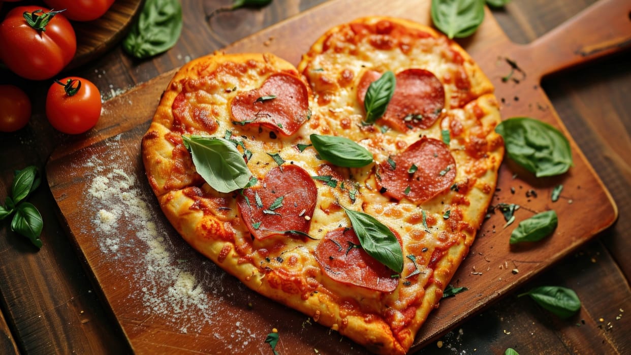 valentine week 2026 how to make heart shape pizza at home full recipe in hindi