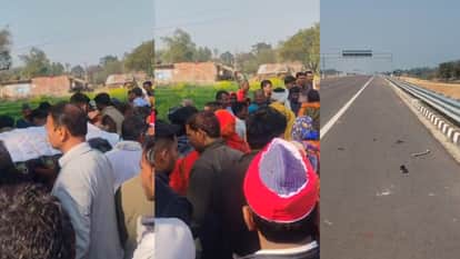 Rae Bareli road accident: Three bodies were taken out simultaneously, causing chaos in the village