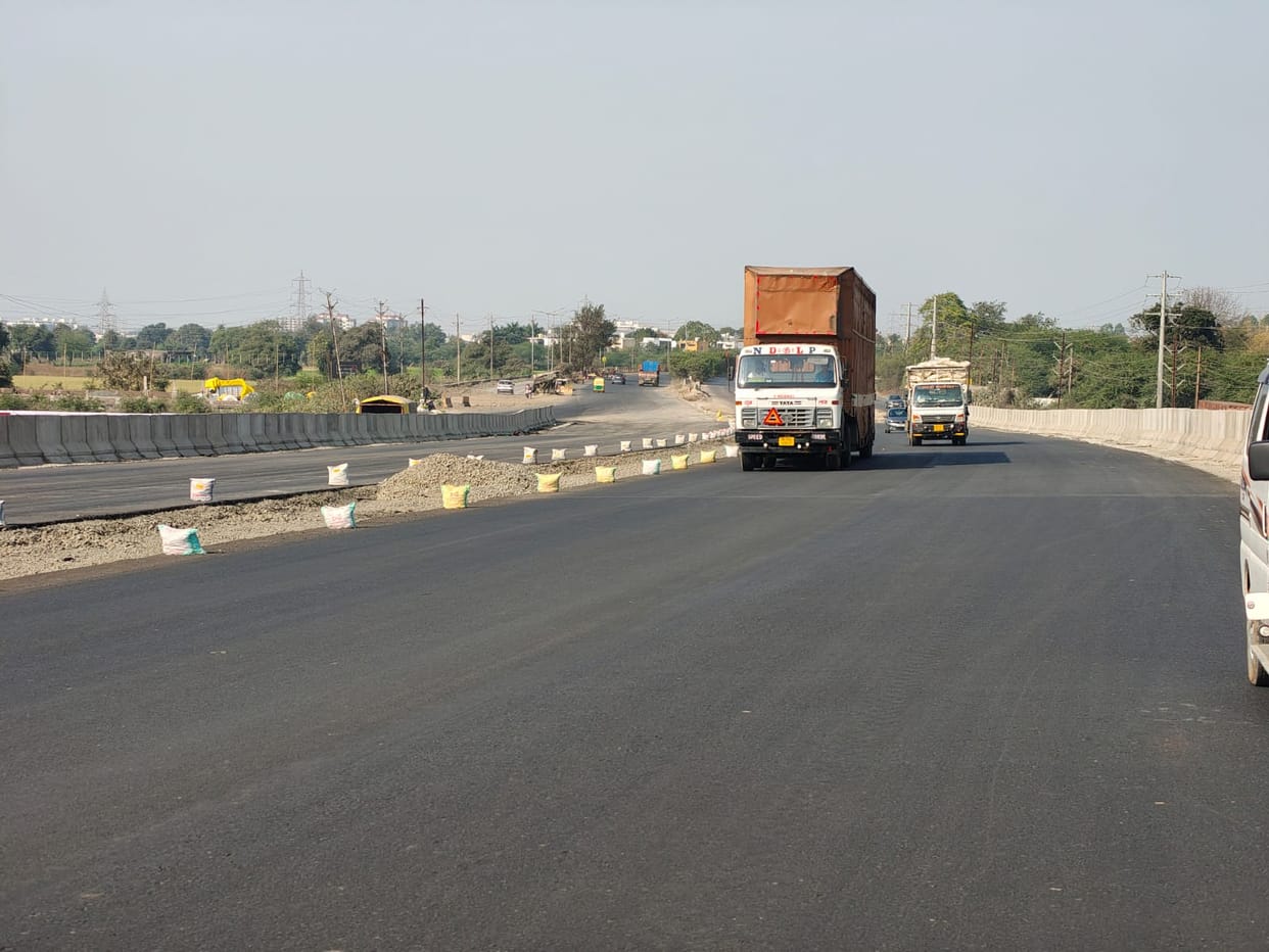 Indore: Ralamandal Bypass Bridge opens for traffic despite incomplete preparations