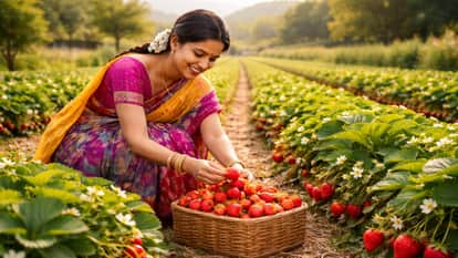 Strawberries in the state have ripened and are ready for harvesting.