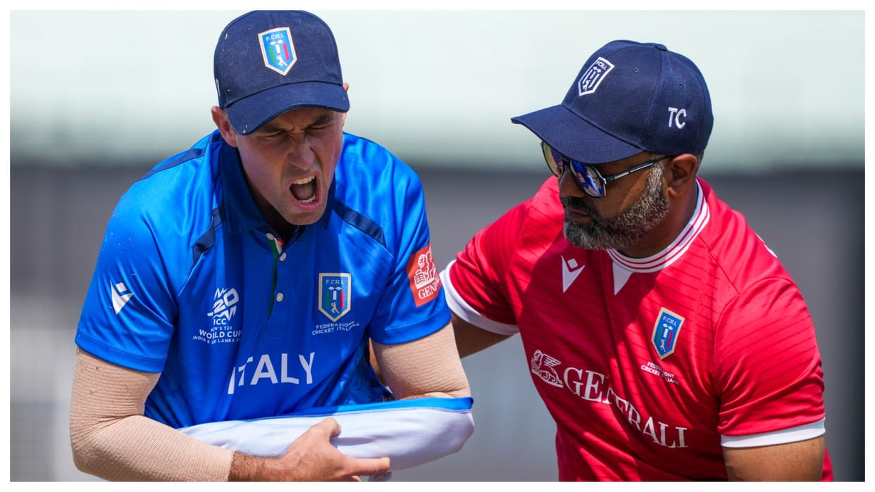 T20 World Cup 2026: Italy Captain Wayne Madsen dislocated his shoulder against Scotland in Kolkata