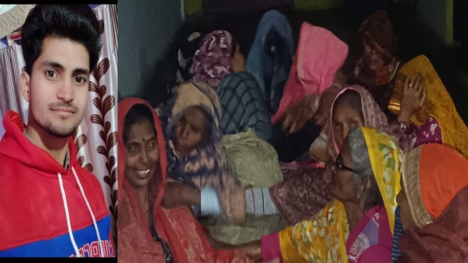 young man distributing his brother wedding cards died in road accident