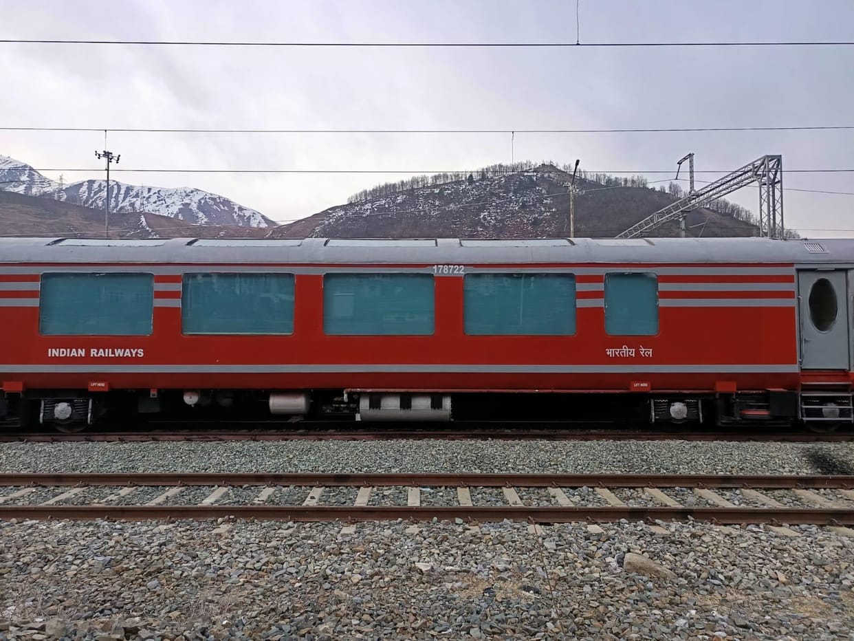 Special train with Vistadome coach to run from Budgam to Katra