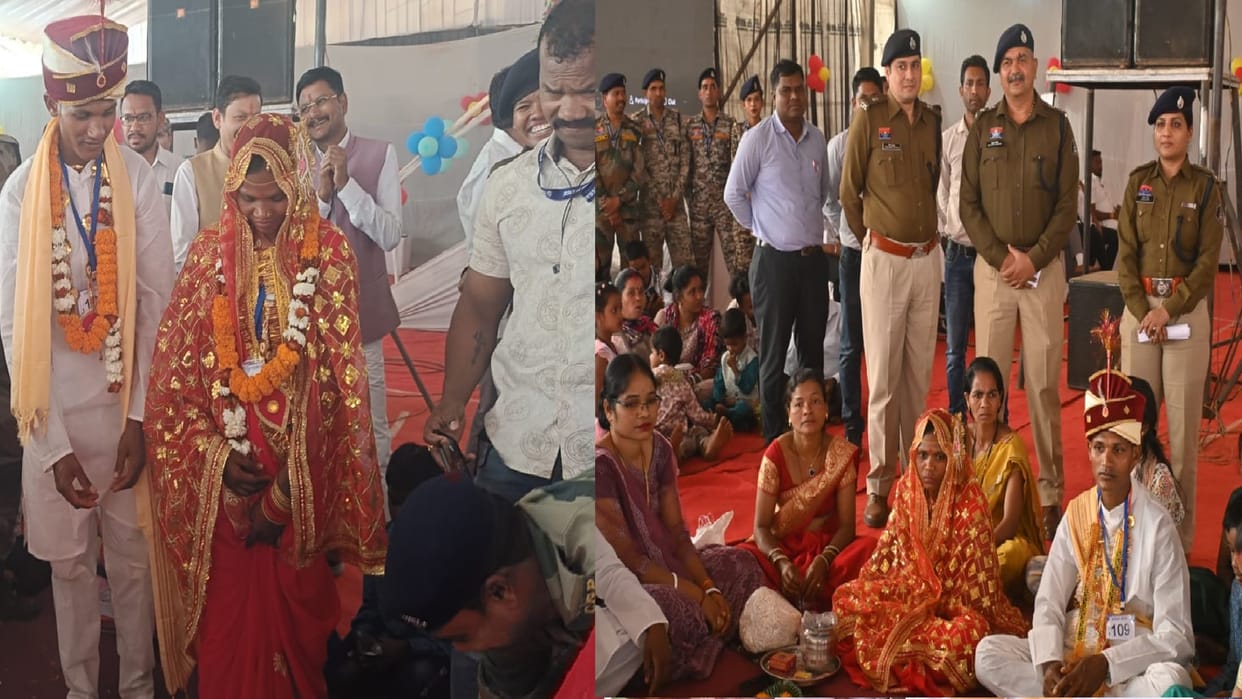 CG news: Four surrendered Naxalites got married