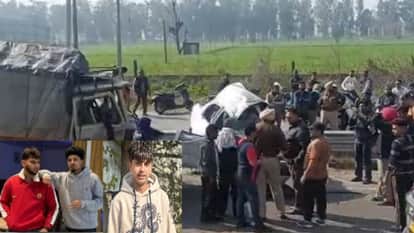 Three LPU students killed in collision between truck and car on Phagwara-Ludhiana highway