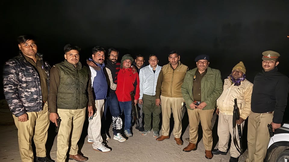 Police Encounter in Fatehpur Sikri: Notorious Criminal Nikki Bagga Shot in Leg, Arrested