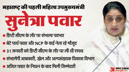 Sunetra Pawar takes charge as Maharashtra Deputy Chief Minister sparking excitement among supporters