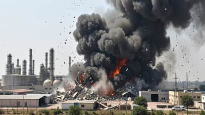 Massive Explosion at Chemical Factory in Chittorgarh: Blasts resonated for 5 km, Iron Pieces Fell 300 Meters