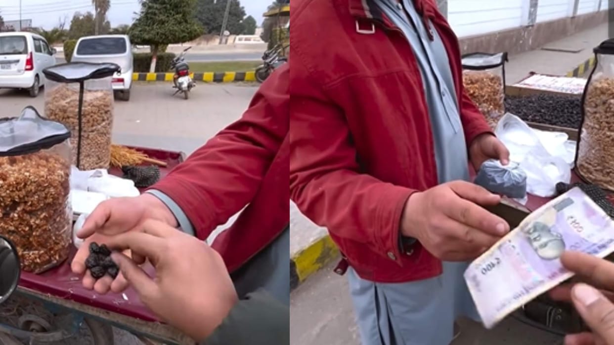 Man who went to gave indian rupees pakistani seller return money and saying you are guest viral video