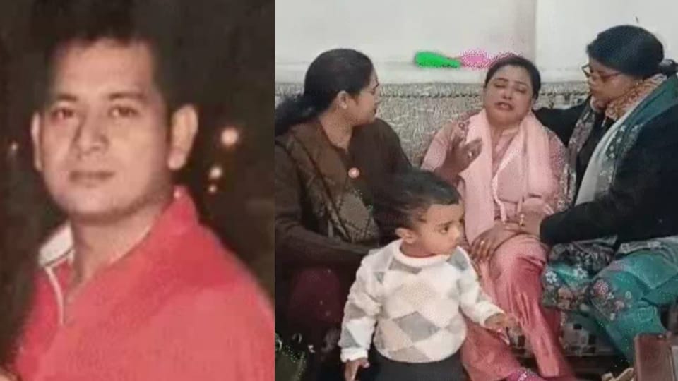 Meerut: RG Inter College teacher's husband committed suicide, body found hanging from the fan