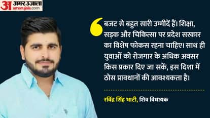 Rajasthan govt's budget will be presented tomorrow. What expectations did MLA Ravindra Singh Bhati express