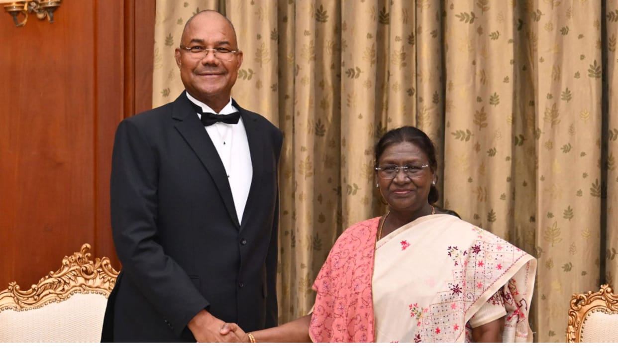 President Murmu hosts Seychelles President says Joint Vision provides strong foundation for bilateral ties