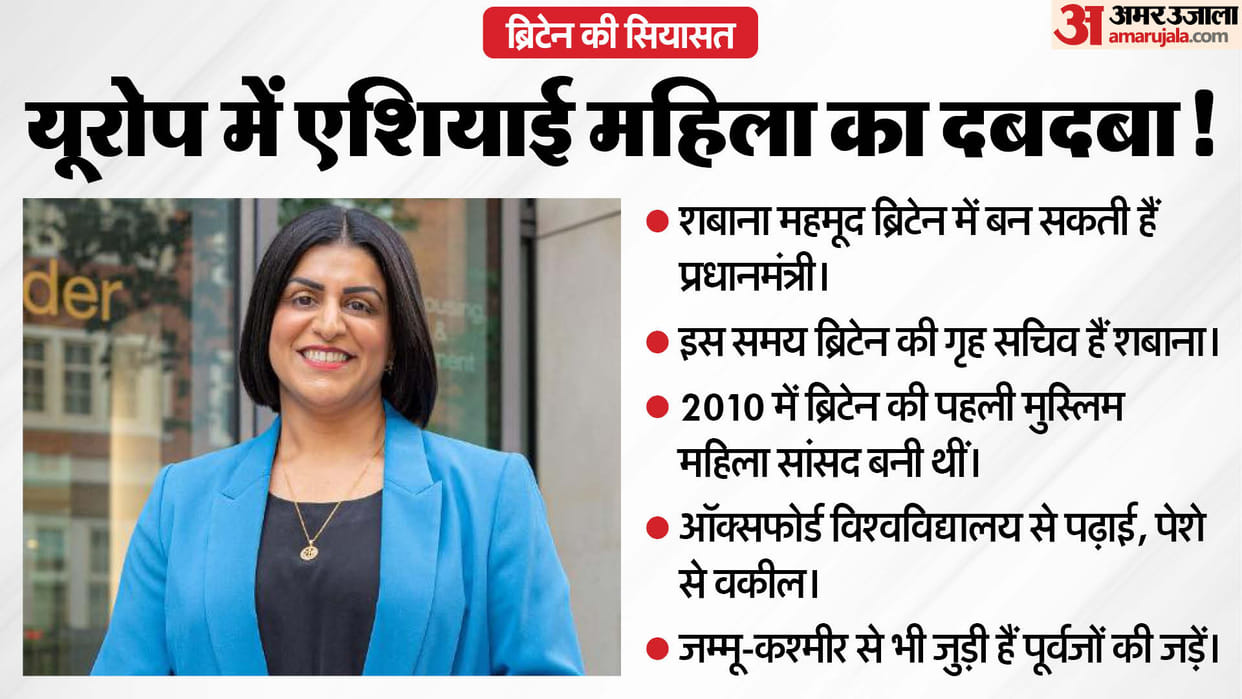 Shabana Mahmood who may become Britain first Muslim Prime Minister leadership turmoil over Epstein controversy