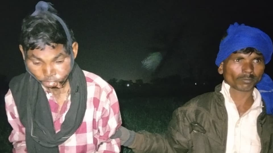 UP: Cancer-stricken youth climbed an electricity tower, descended after being assured of treatment