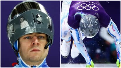 Winter Olympics: Ukrainian Athlete Questions IOC After Tribute Helmet Is Banned