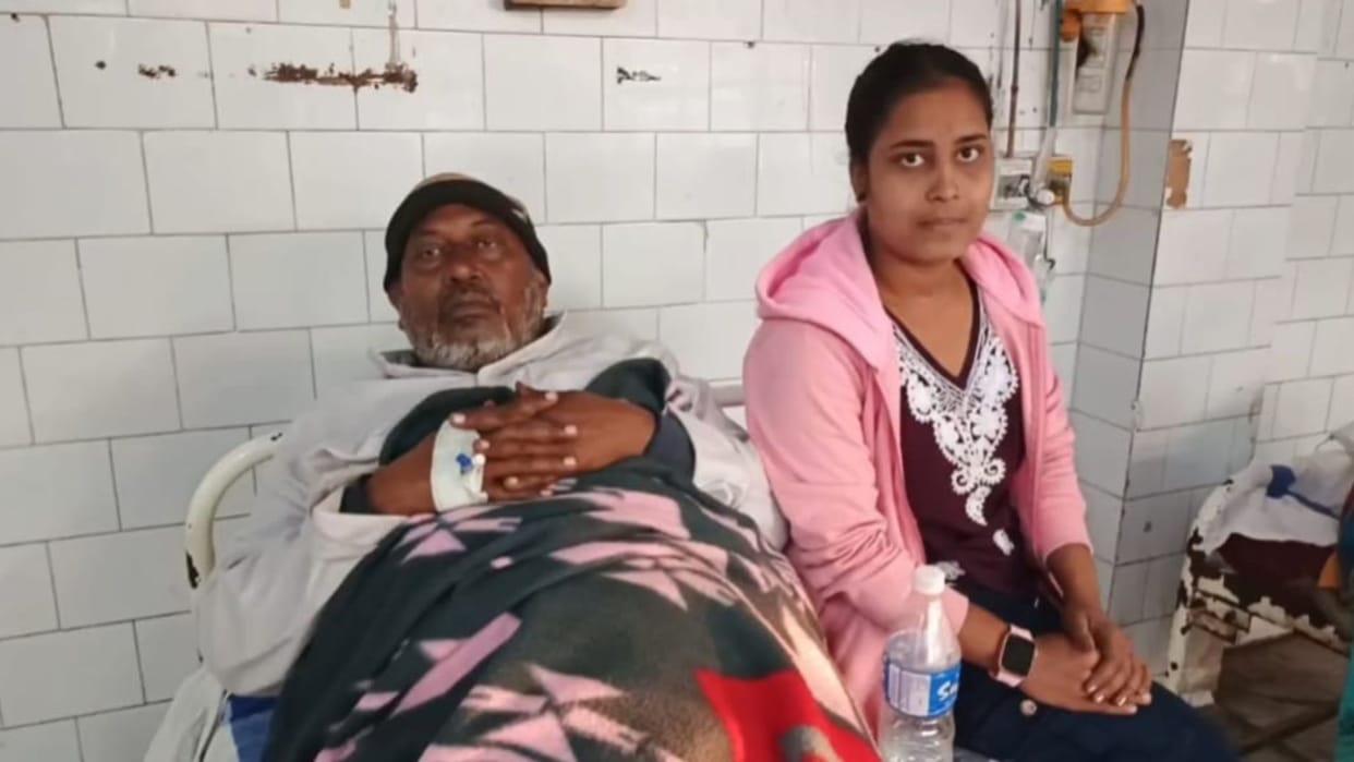 brother wife carried out deadly attack with brick in Sultanganj Bihar