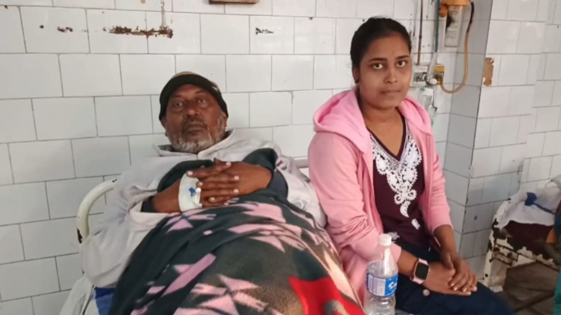 घायल पीड़ित