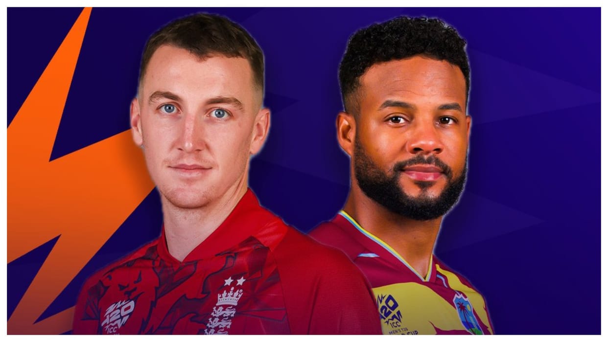 ENG vs WI Live Score: ICC T20 World Cup England vs West Indies Today Match Scorecard Result News in Hindi