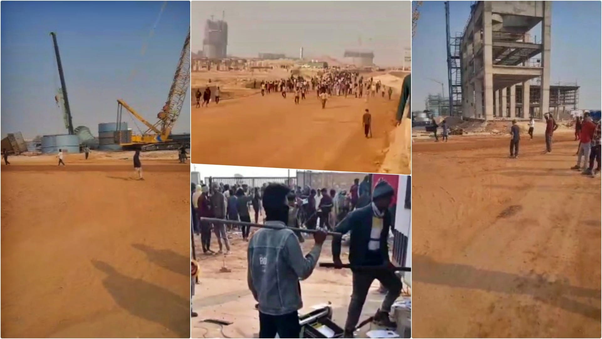 वंडर सीमेंट कंपनी में भड़की हिंसा