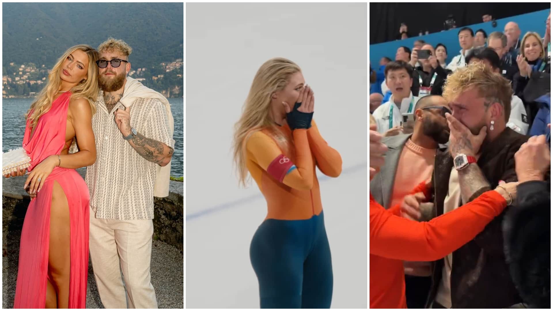 Winter Olympics: Mike Tyson’s Conqueror Jake Paul Breaks Down as Girlfriend jutta leerdam Wins Gold