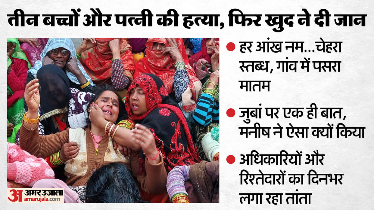 Mathura Four murders and a suicide only question on everyones lips is why Manish did this