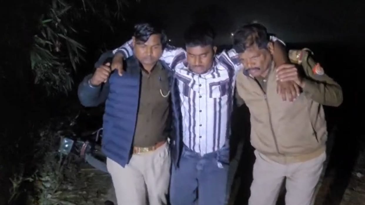 Three criminals arrested in police encounter in Bhadohi